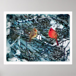 Winter love , poster