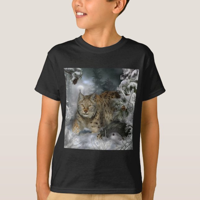 Winter Lynx T-Shirt (Front)