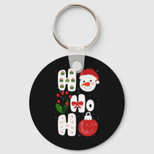 Winter Magic Design Retro Winter Christmas Vector Key Ring