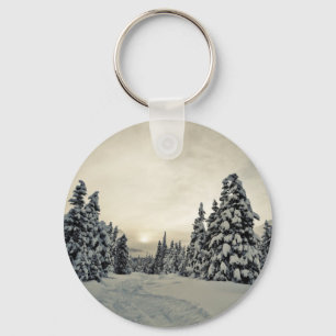 Winter Magic Key Ring