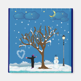 Winter Magic Magnet