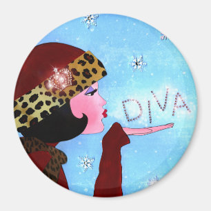 "Winter Magic" Magnet