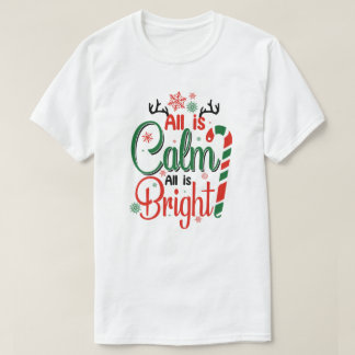 Winter Magic Retro Christmas Vector T-Shirt