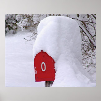 Winter Mail Poster