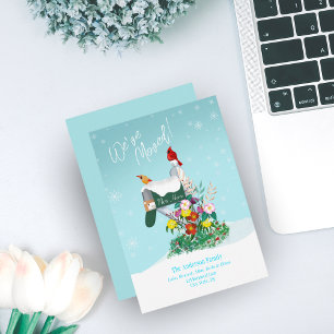 Winter Mailbox With Cardinals We've Moved!