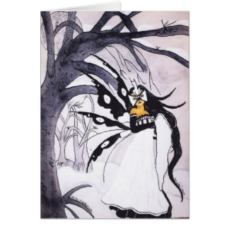 Winter Masquerade Card