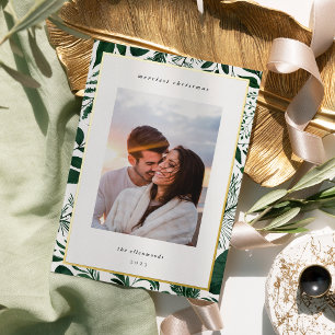 Winter Meadow Botanical Christmas Photo