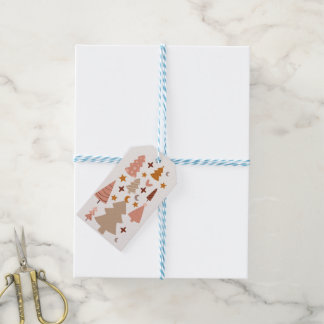 Winter Modern Boho Christmas Gift Tag
