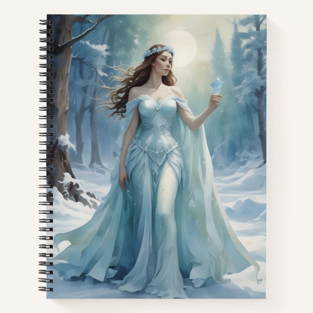 Winter Moon Notebook (Front)