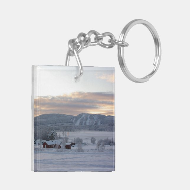 Winter Morning #1 Key Ring (Back Left)