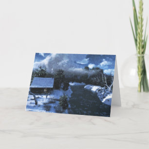 Winter Morning Holiday Card