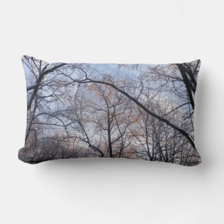 Winter Morning II Nature Landscape Lumbar Cushion
