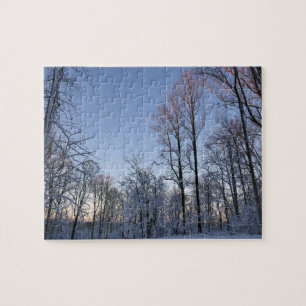 Winter Morning Light I Landscape Jigsaw Puzzle