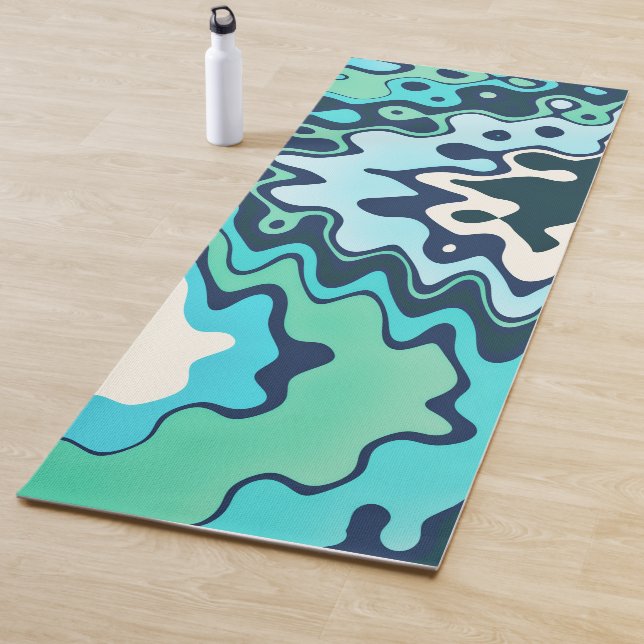 Winter Morning Yoga Mat (In Situ)