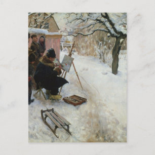 Winter Motif Åsögatan Postcard