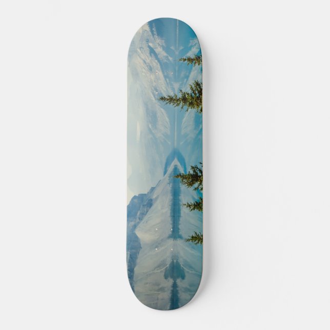 winter mountain lakes skateboard (Front)