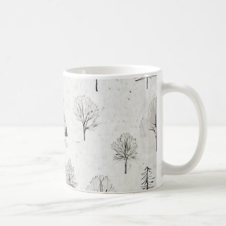 winter mountain mug
