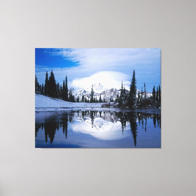 Winter Mountains Canvas Print (Front)
