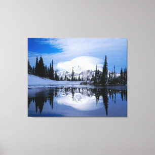Winter Mountains Canvas Print
