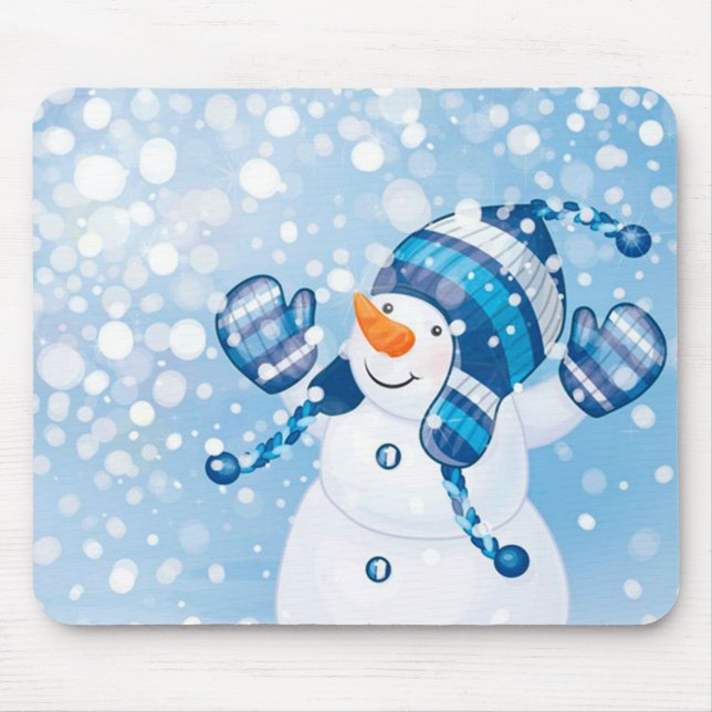 Winter Mouse pad/Snowman Pad (Front)