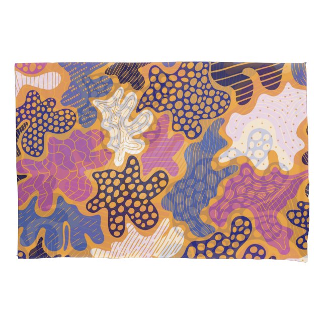 Winter Mulled Wine: Mixed Media Pillowcase (Front)