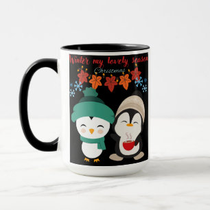 Winter My Lovely Season – Cosy Christmas Coffee  Mug