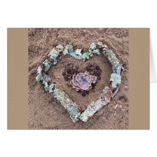 Winter Nature Art Heart (Front Horizontal)