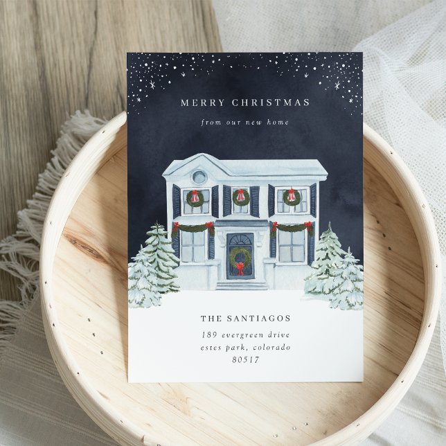 Winter Night Holiday Moving Announcement (Creator Uploaded)