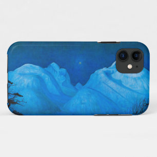 Winter Night in the Mountains by Harald Sohlberg  Case-Mate iPhone Case