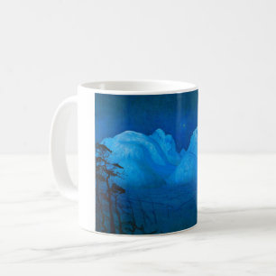 Winter Night in the Mountains by Harald Sohlberg  Coffee Mug
