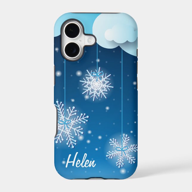 Winter night, iPhone 5 case (Back)