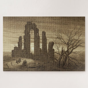 Winter Night: Old Age and Death – Friedrich Jigsaw Puzzle