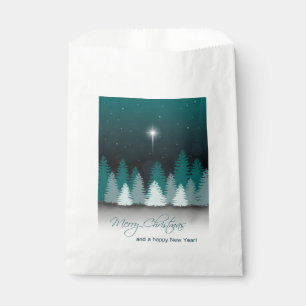 Winter Night with Star of Bethlehem - Favour Bag