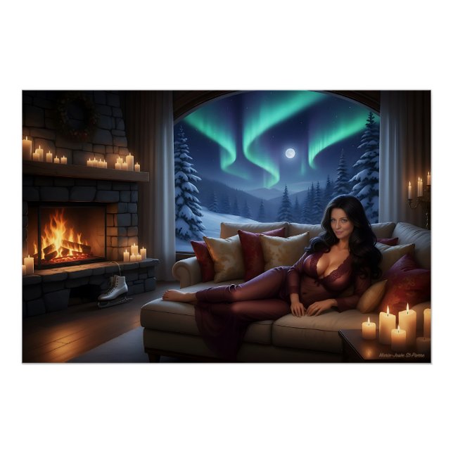 Winter Nights Warmth Poster (Front)