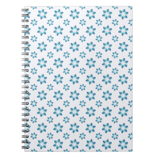Winter Notebooks with Snowflakes 