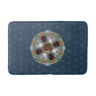 Winter Nouveau Bath Mat