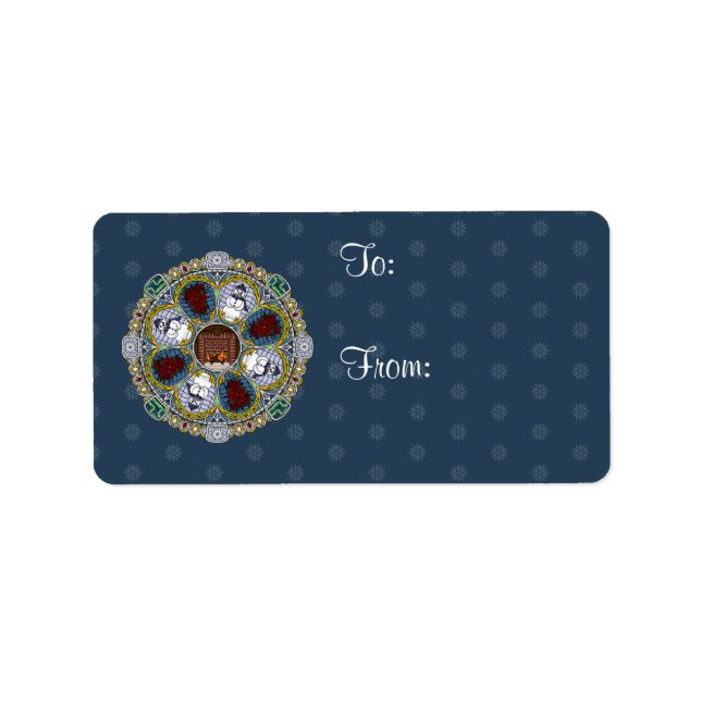 Winter Nouveau Label (Front)