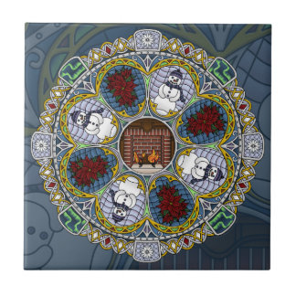 Winter Nouveau Tile