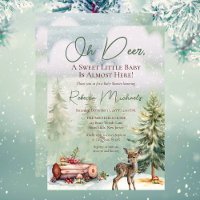 Winter Oh Deer A Sweet Little Baby Shower