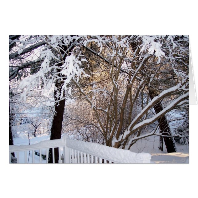 Winter on the Front Porch (Front Horizontal)