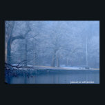 Winter on the river poster<br><div class="desc">Frosted landscape along the Delaware River</div>