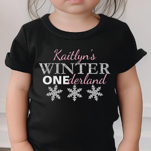 Winter ONEderland 1st Birthday Baby T-Shirt