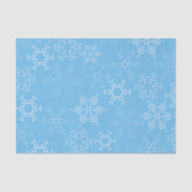 Winter Onederland 1st Birthday Party Kids Winter Tissue Paper (Front)