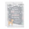 Winter Onederland birthday invite Mint pink deer