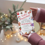 Winter Onederland Kid's Christmas and Birthday  Invitation<br><div class="desc">Here's a fun Christmas and Birthday invitation celebrating the first birthday on a Holiday. Christmas Party Invitation , Kids Christmas party invitation , Editable Christmas Party Invitation, Christmas party invitation download. Featuring watercolor Christmas designs and a verse from Proverbs 11:25: "Generous persons will prosper; those who refresh others will themselves...</div>