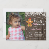 Winter Onederland Rustic Girl 1st Birthday