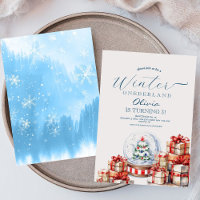 Winter Onederland Snow globe Girly Birthday Party