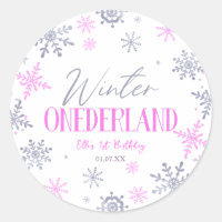 Winter ONEderland Snowflake 1st Birthday Party