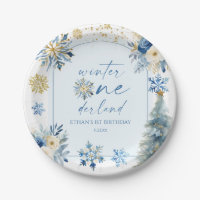 Winter Onederland Snowflake 1st Birthday Party