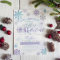 Winter ONEderland Snowflake Birthday Invitation